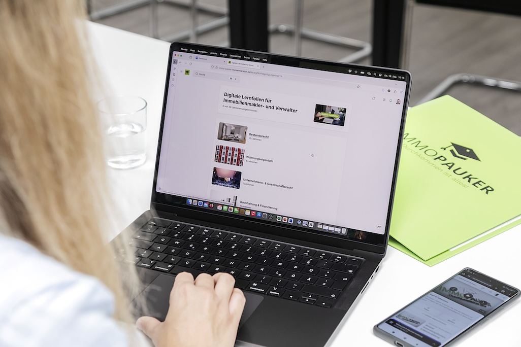 ImmoPauker digitale lernfolien