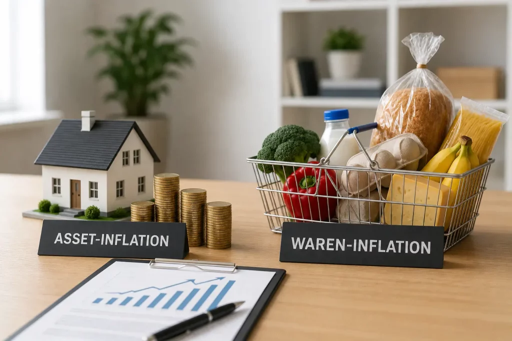 Asset Inflation vs. Waren Inflation 28 asset inflation vs waren inflation