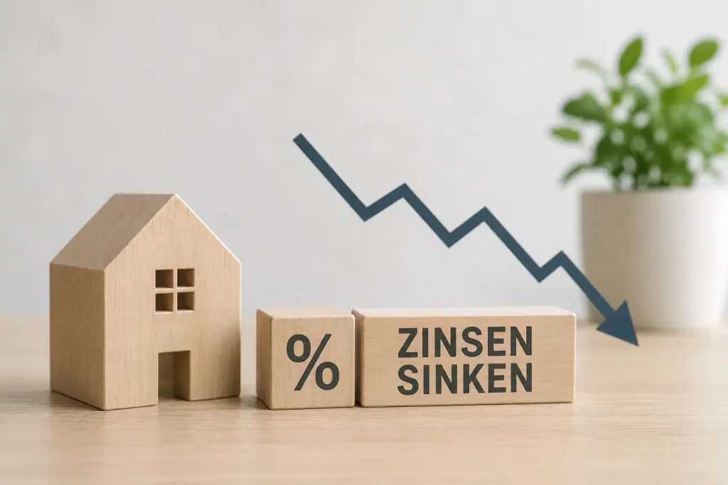 Zinsen sinken weiter - Immobilienbranche atmet auf 12 sinkende zinsen immobilienmarkt oesterreich